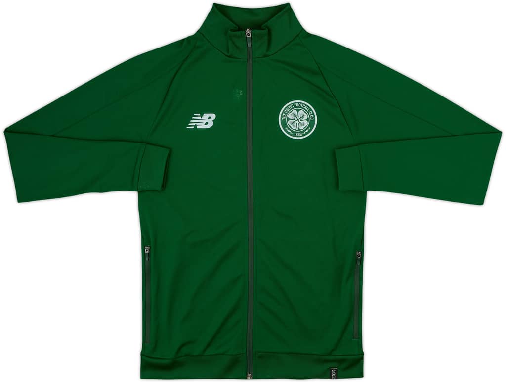 2018-19 Celtic New Balance Track Jacket - 7/10 - (S)
