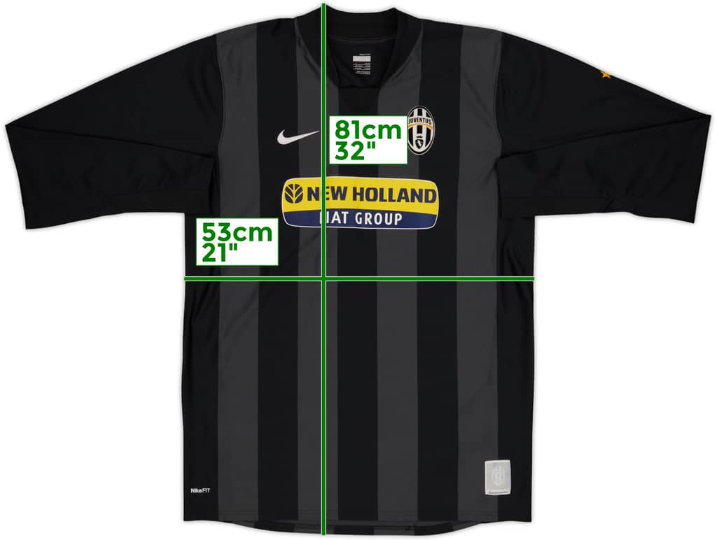 2007-08 Juventus GK Shirt - 10/10 - (L)