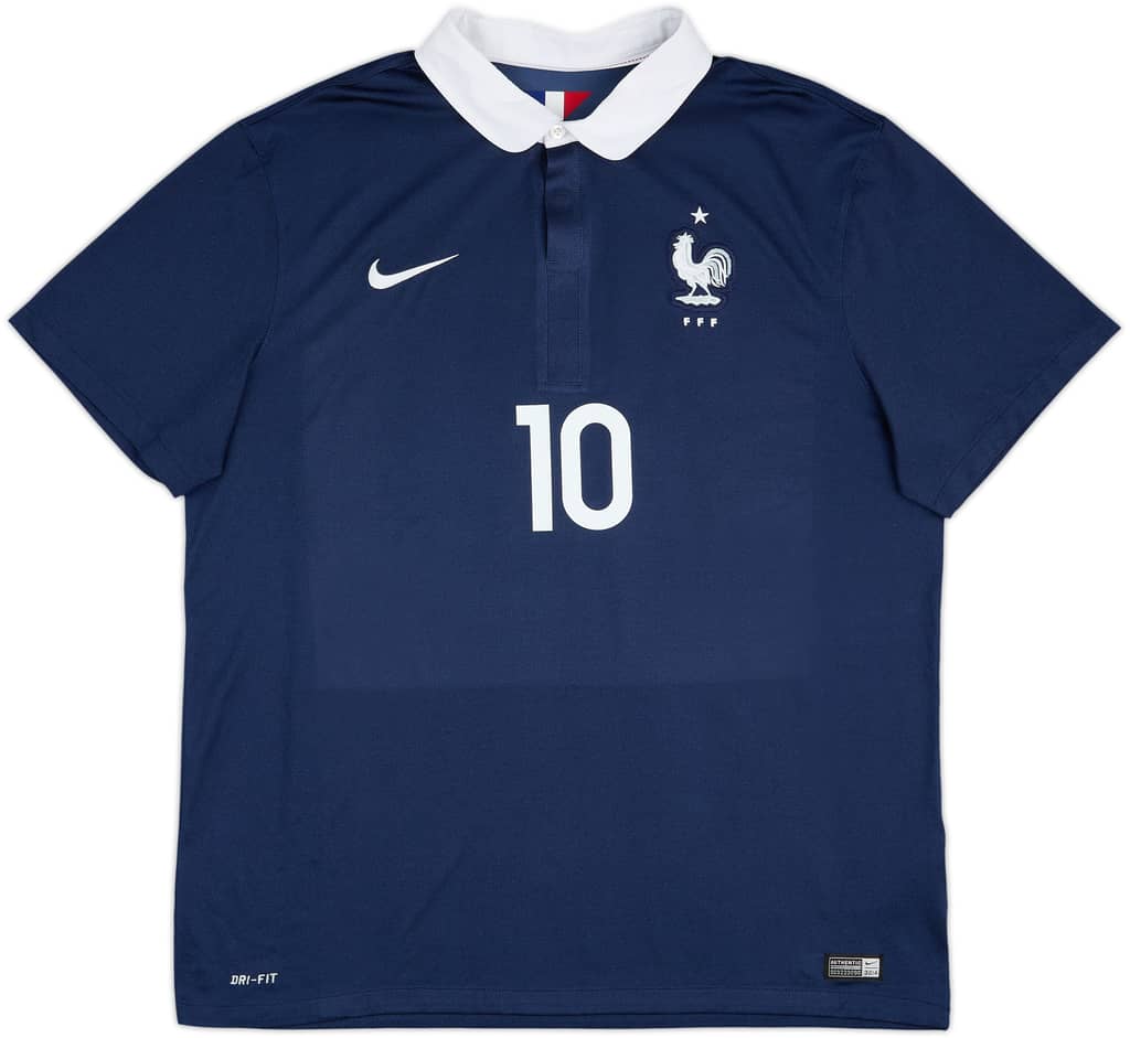 2014-15 France Home Shirt Benzema #10