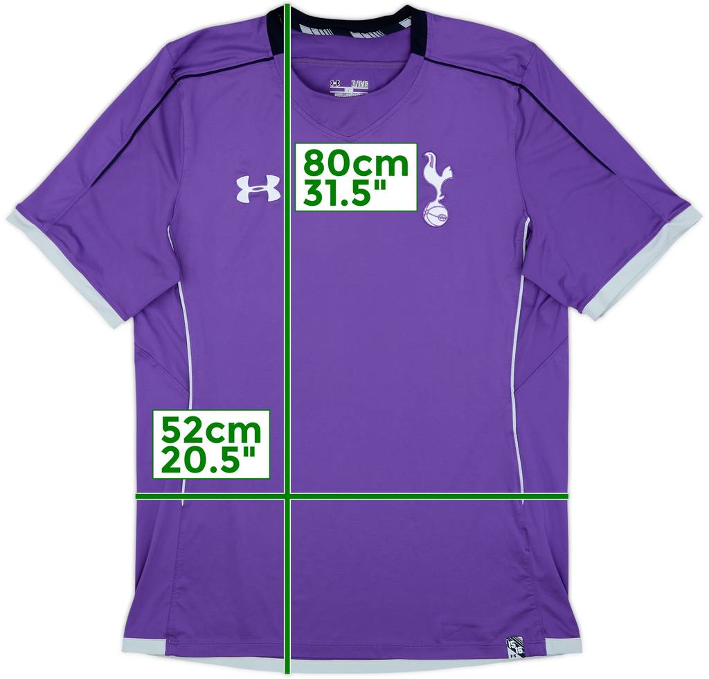 2015-16 Tottenham Under Armour Training Shirt - 6/10 - (XL)