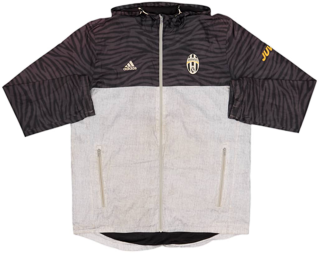 2016-17 Juventus adidas Hooded Rain Jacket - 6/10 - (XL)