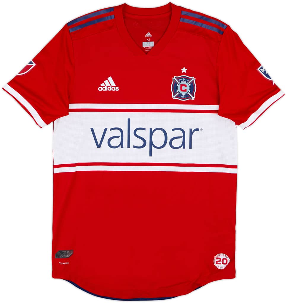 2018 Chicago Fire Authentic Home Shirt - 8/10 - (M)