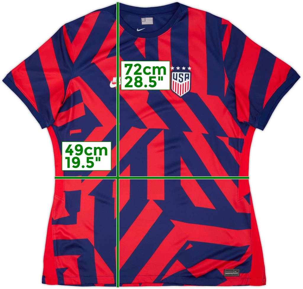 2021-22 USA Women's Away Shirt - 10/10 - (Women's XL)