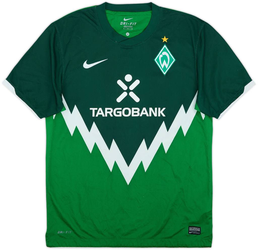 2010-11 Werder Bremen Home Shirt - 6/10 - (M)