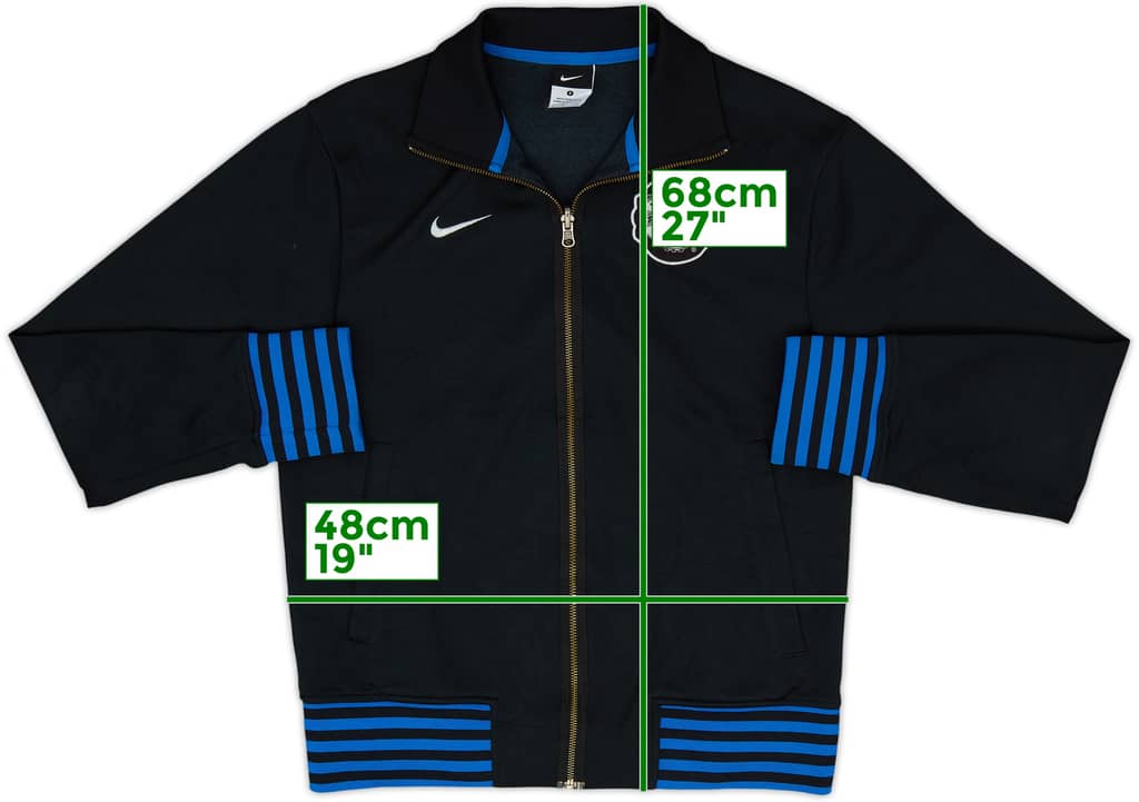 2010-11 Manchester United Nike Track Jacket - 9/10 - (S)