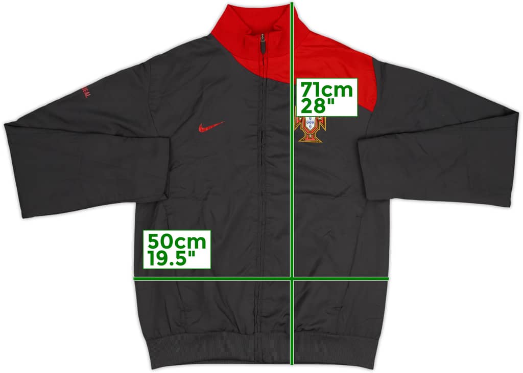 2008-10 Portugal Nike Track Jacket - 9/10 - (S)