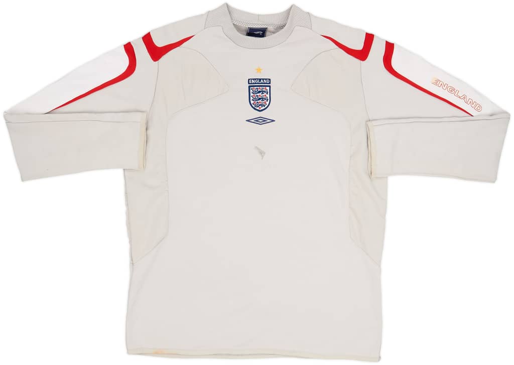 2004-05 England Umbro Sweat Top - 5/10 - (L)