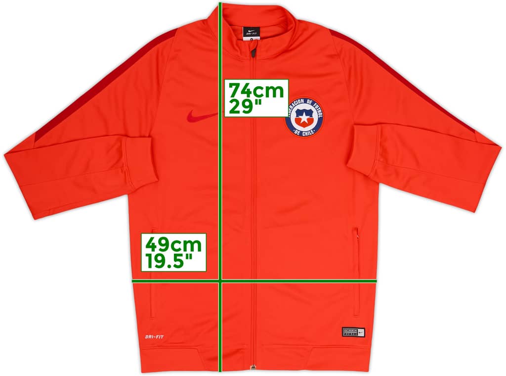 2016-17 Chile Nike Track Jacket - 9/10 - (M)
