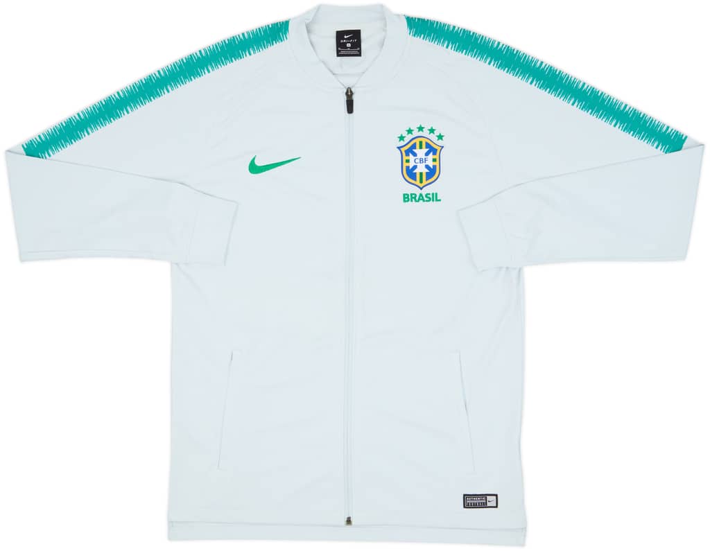 2018-19 Brazil Nike Track Jacket - 7/10 - (M)