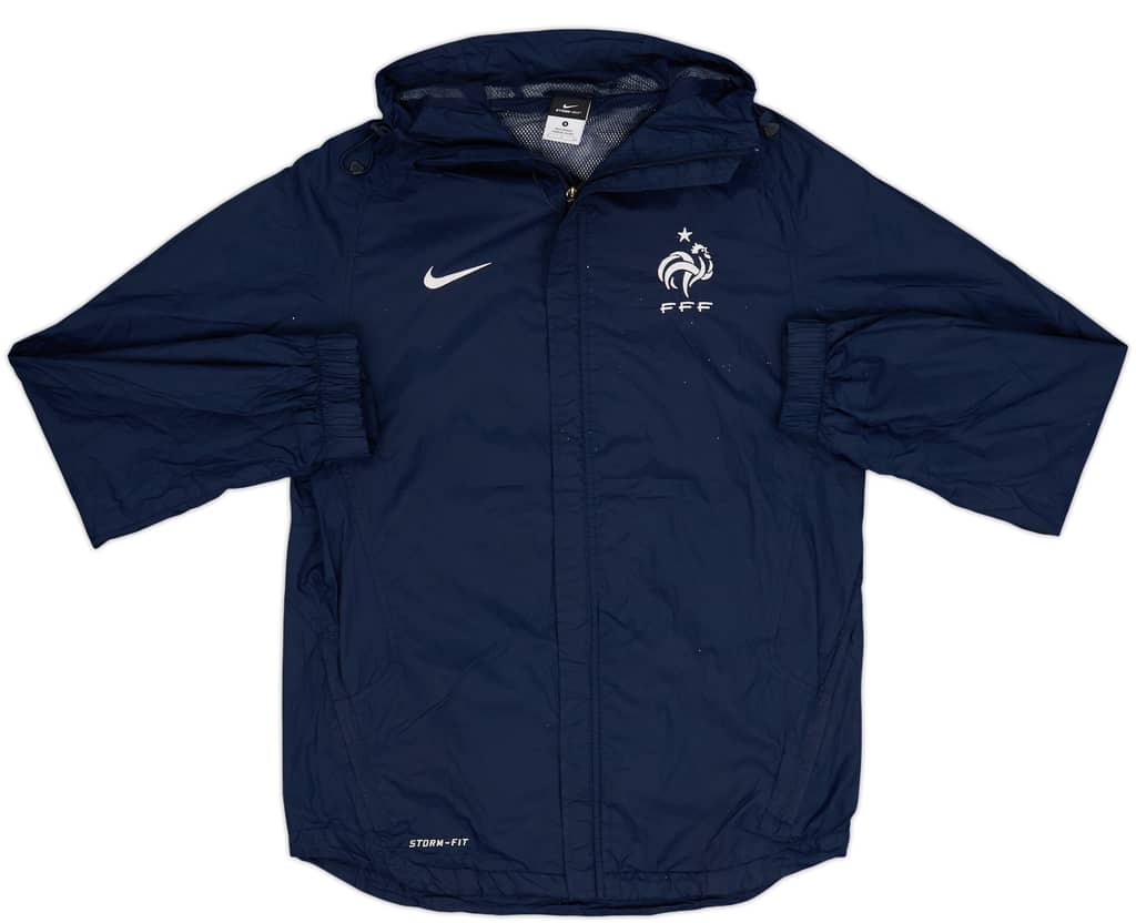 2011-12 France Nike Hooded Rain Jacket - 9/10 - (S)