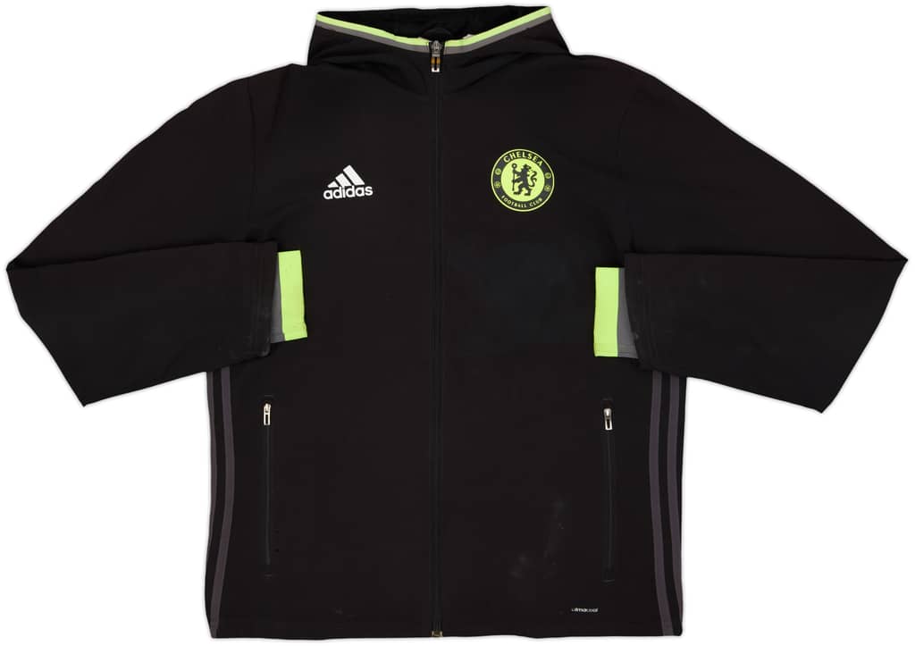 2016-17 Chelsea adidas Hooded Track Jacket - 4/10 - (M)