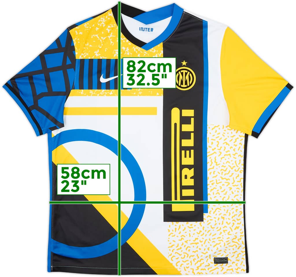 2020-21 Inter Milan Fourth Shirt - 10/10 - (XL)