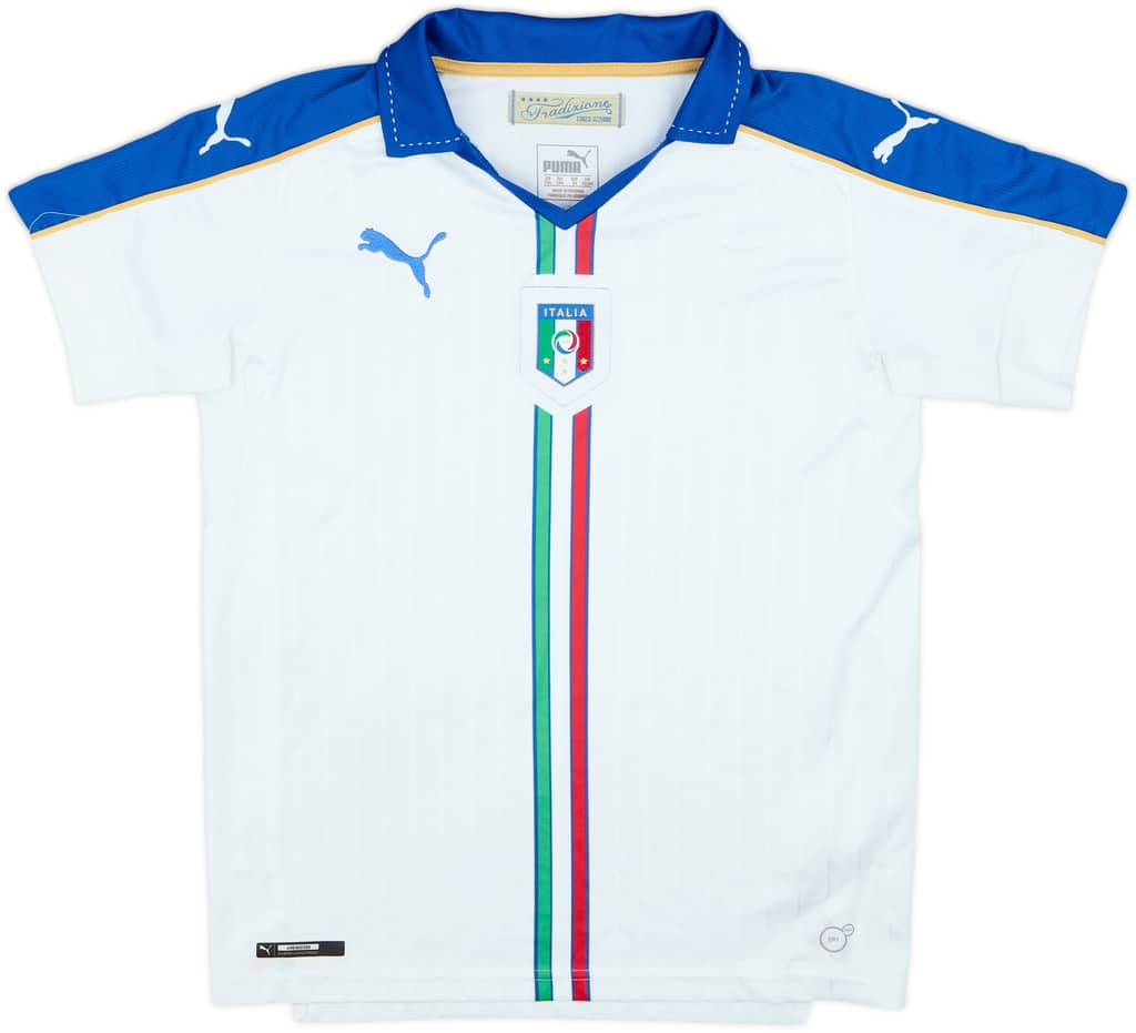 2016-17 Italy Away Shirt - 9/10 - (L.Boys)