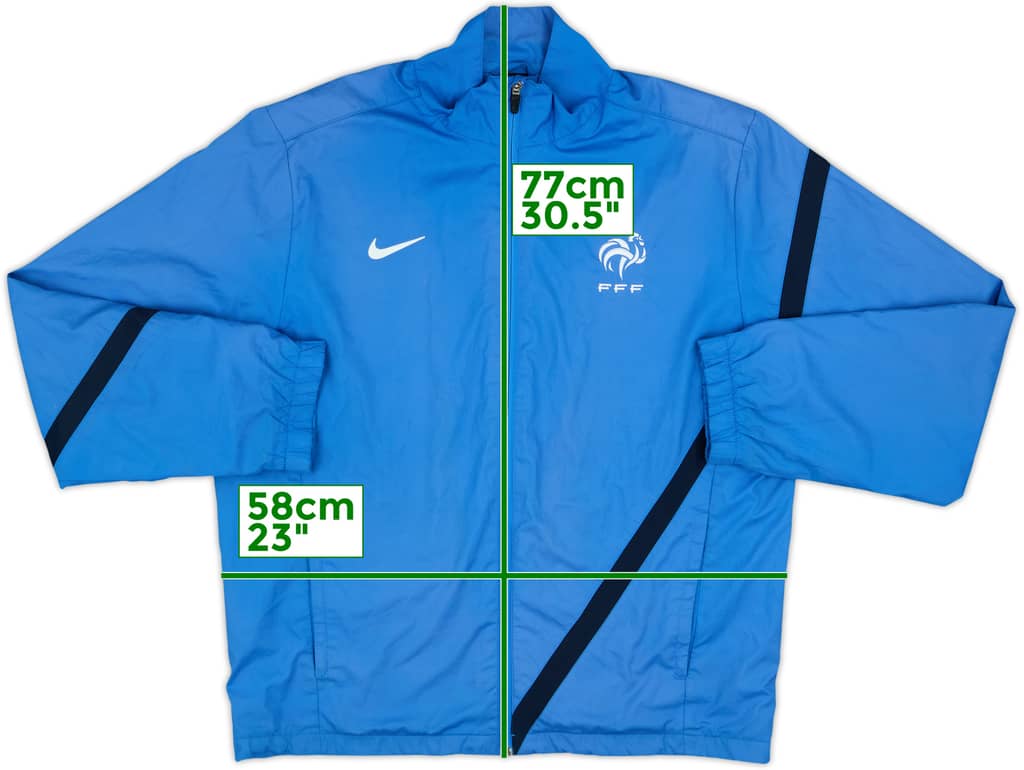 2012-13 France Nike Track Jacket - 6/10 - (L)
