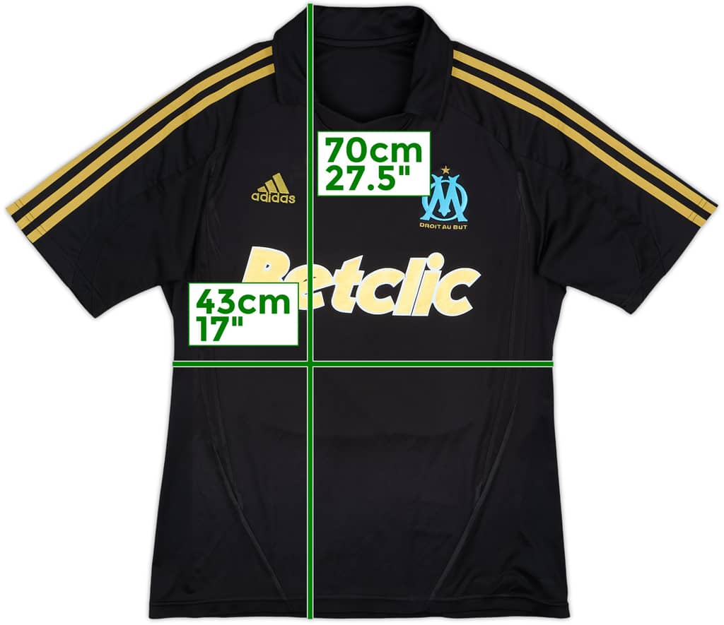 2011-12 Olympique Marseille Fourth Shirt - 8/10 - (XL.Boys)