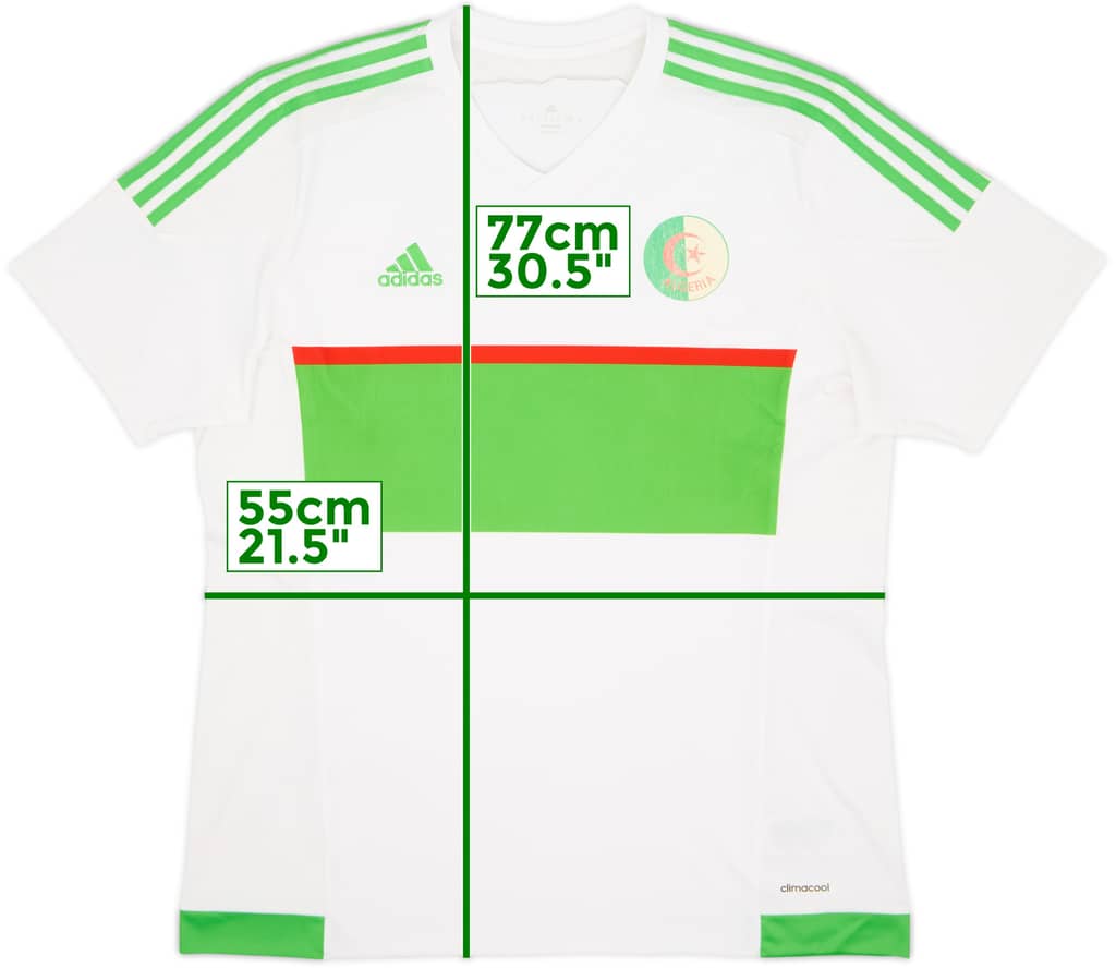 2016-17 Algeria Home Shirt - 5/10 - (XL)
