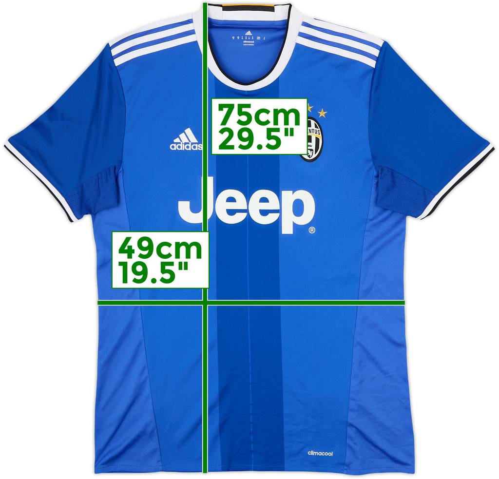 2016-17 Juventus Away Shirt - 8/10 - (M)