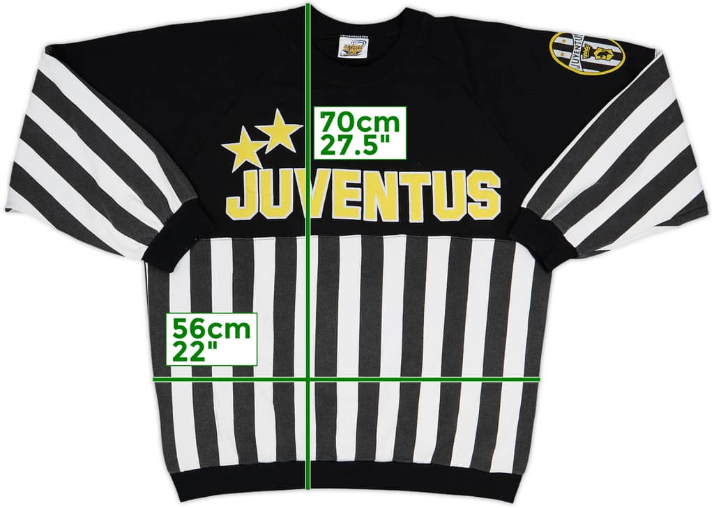 1990-91 Juventus Le Felpe Dei Grande Club Sweat Top - 8/10 - (L)