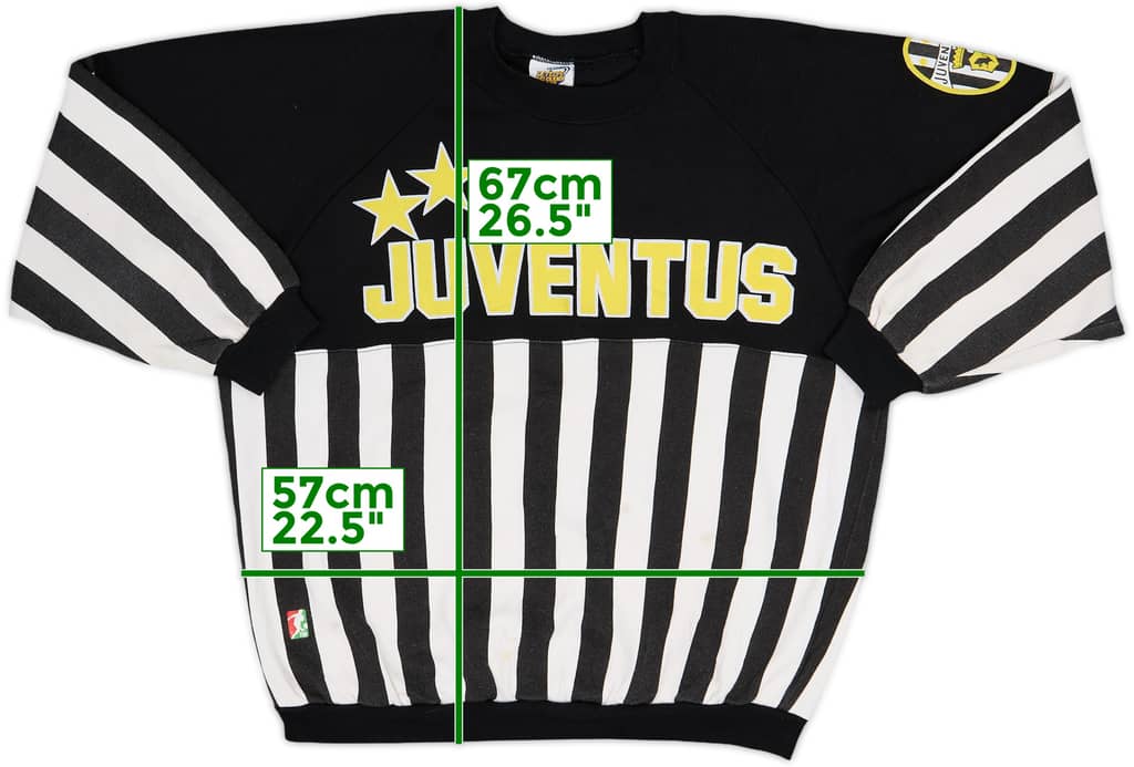 1990-91 Juventus Le Felpe Dei Grande Club Sweat Top - 5/10 - (L)