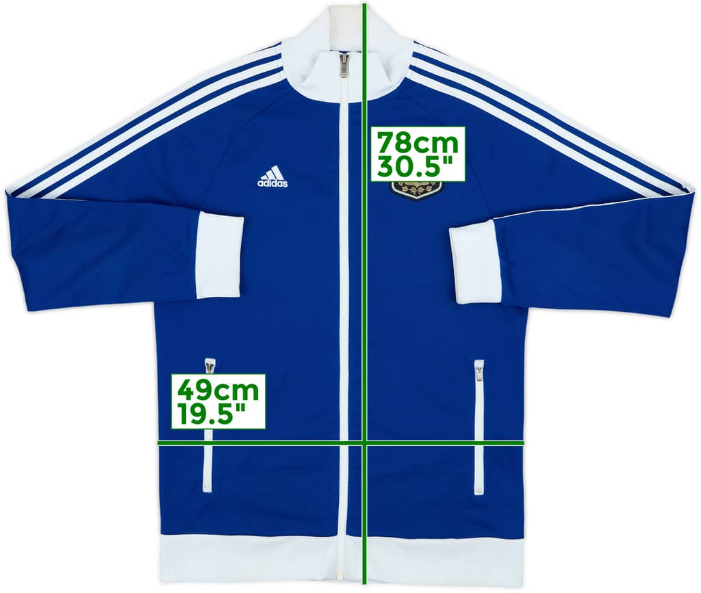 2013-15 Argentina adidas Track Jacket - 8/10 - (M)