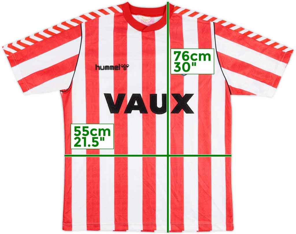 1988-91 Sunderland Home Shirt - 9/10 - (XL)