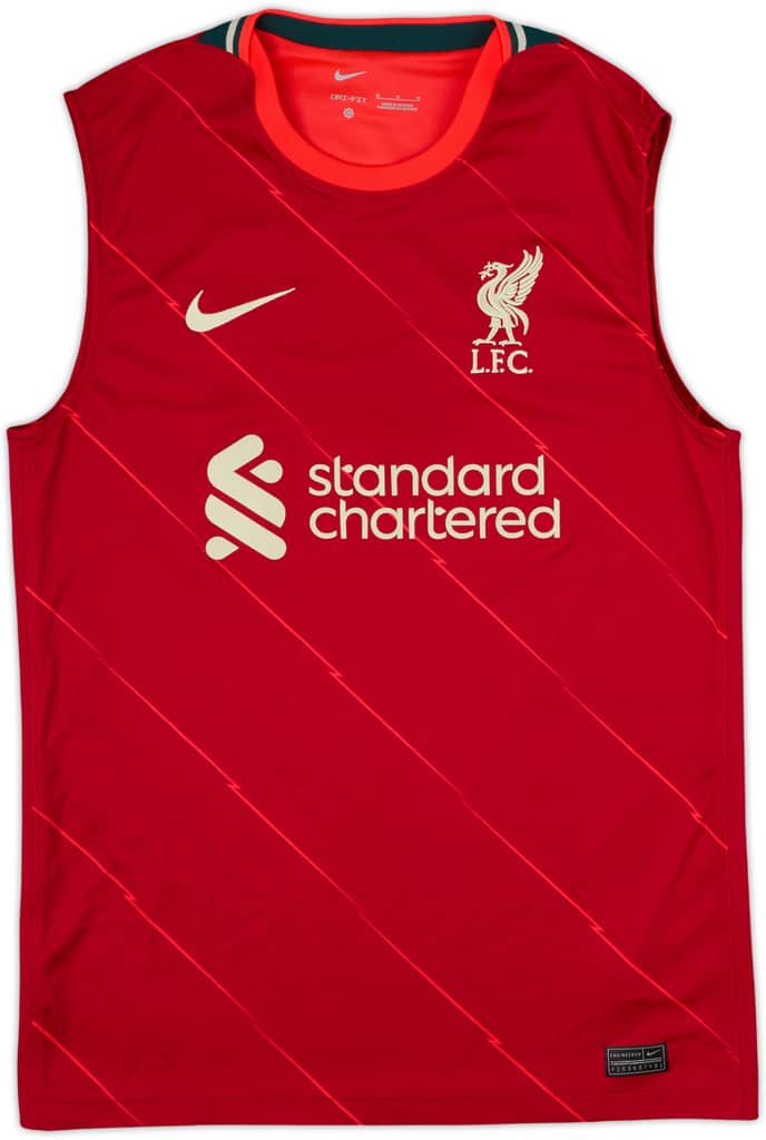 2021-22 Liverpool Nike Training Vest - 10/10 - (M)