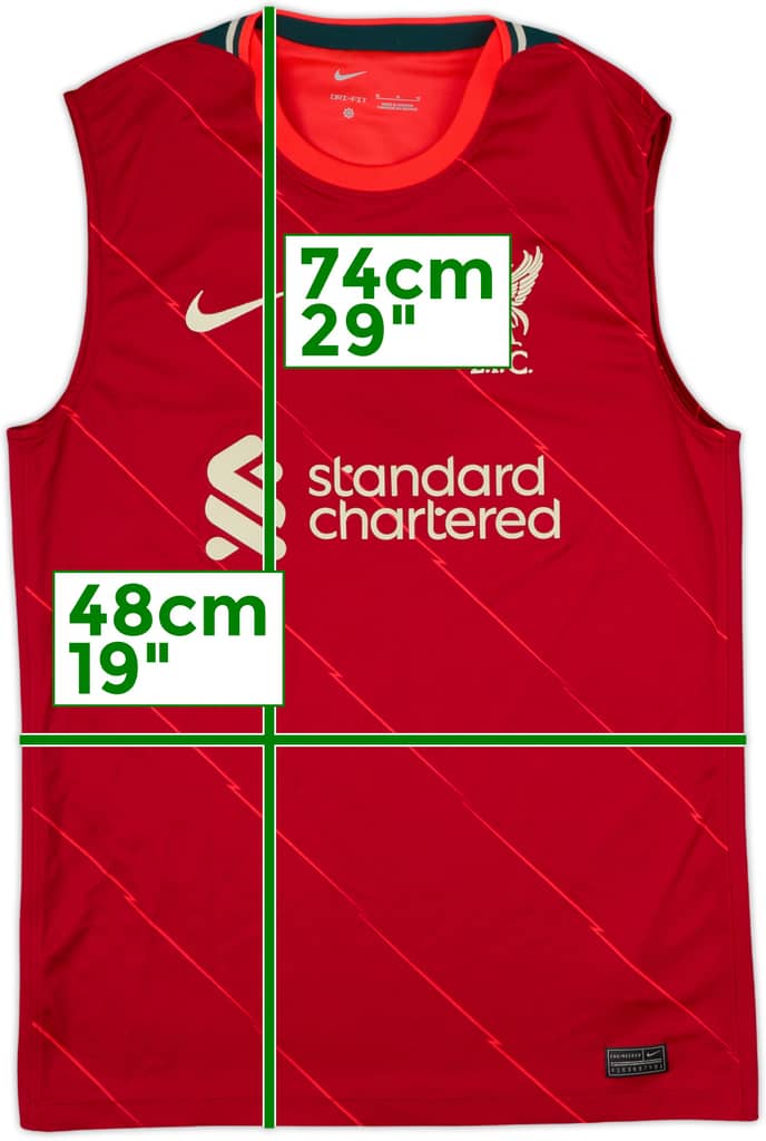 2021-22 Liverpool Nike Training Vest - 10/10 - (M)
