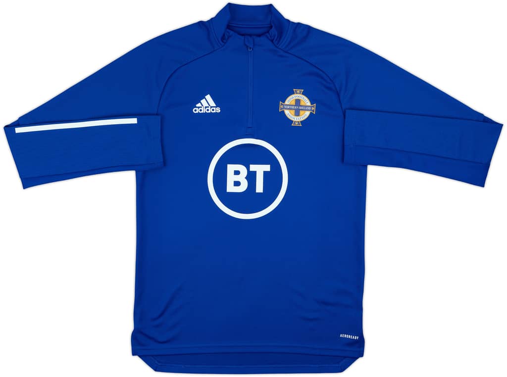 2019-20 Northern Ireland adidas Drill Top - 9/10 - (S)