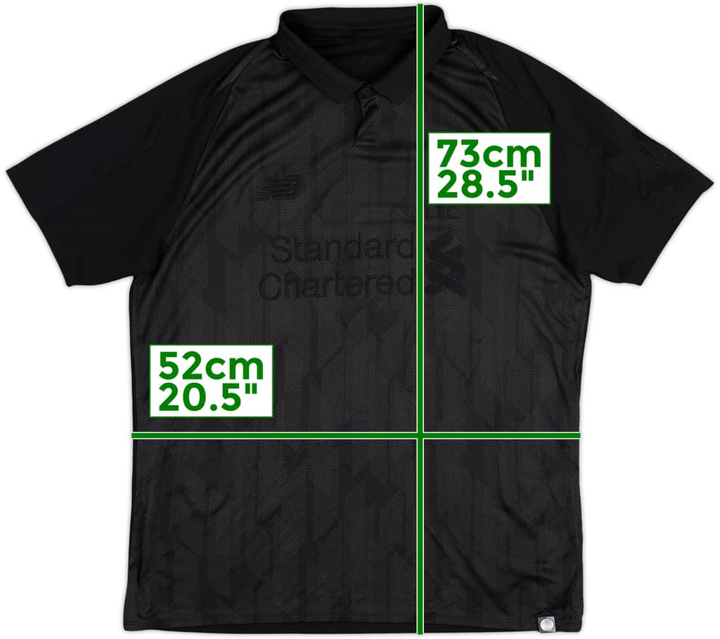 2018-19 Liverpool Blackout Shirt - 8/10 - (L)