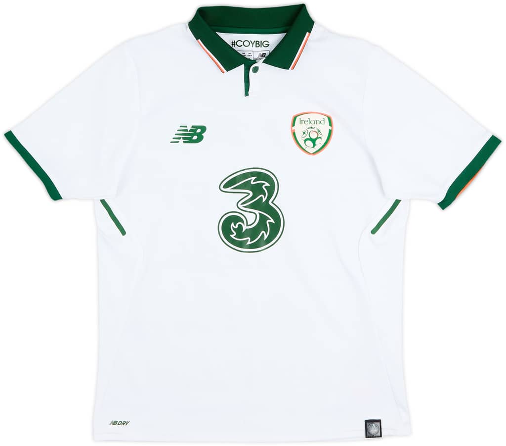 2017-18 Ireland Away Shirt - 9/10 - (L.Boys)