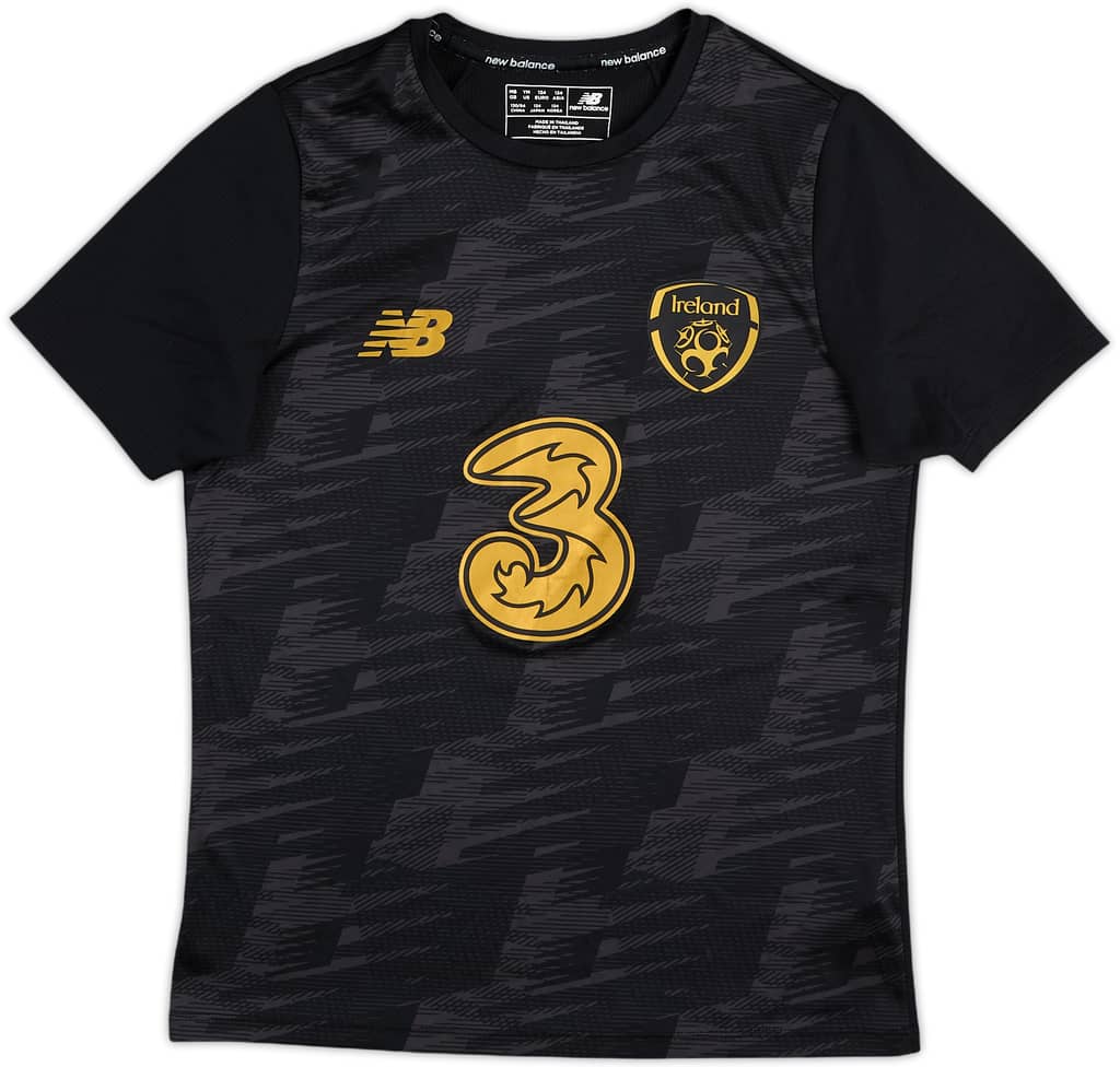 2019-20 Ireland New Balance Training Shirt - 10/10 - (M.Boys)