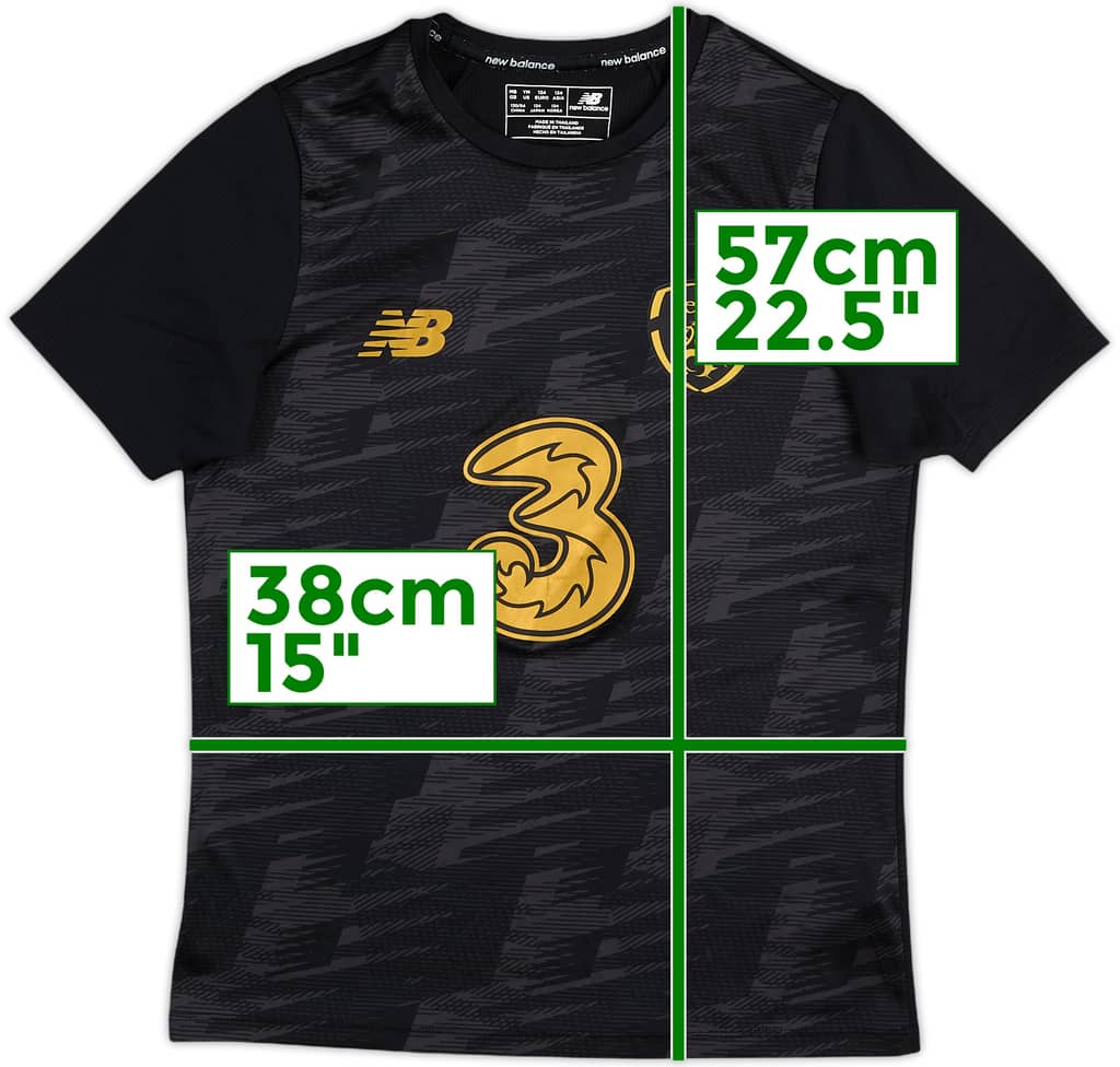 2019-20 Ireland New Balance Training Shirt - 10/10 - (M.Boys)