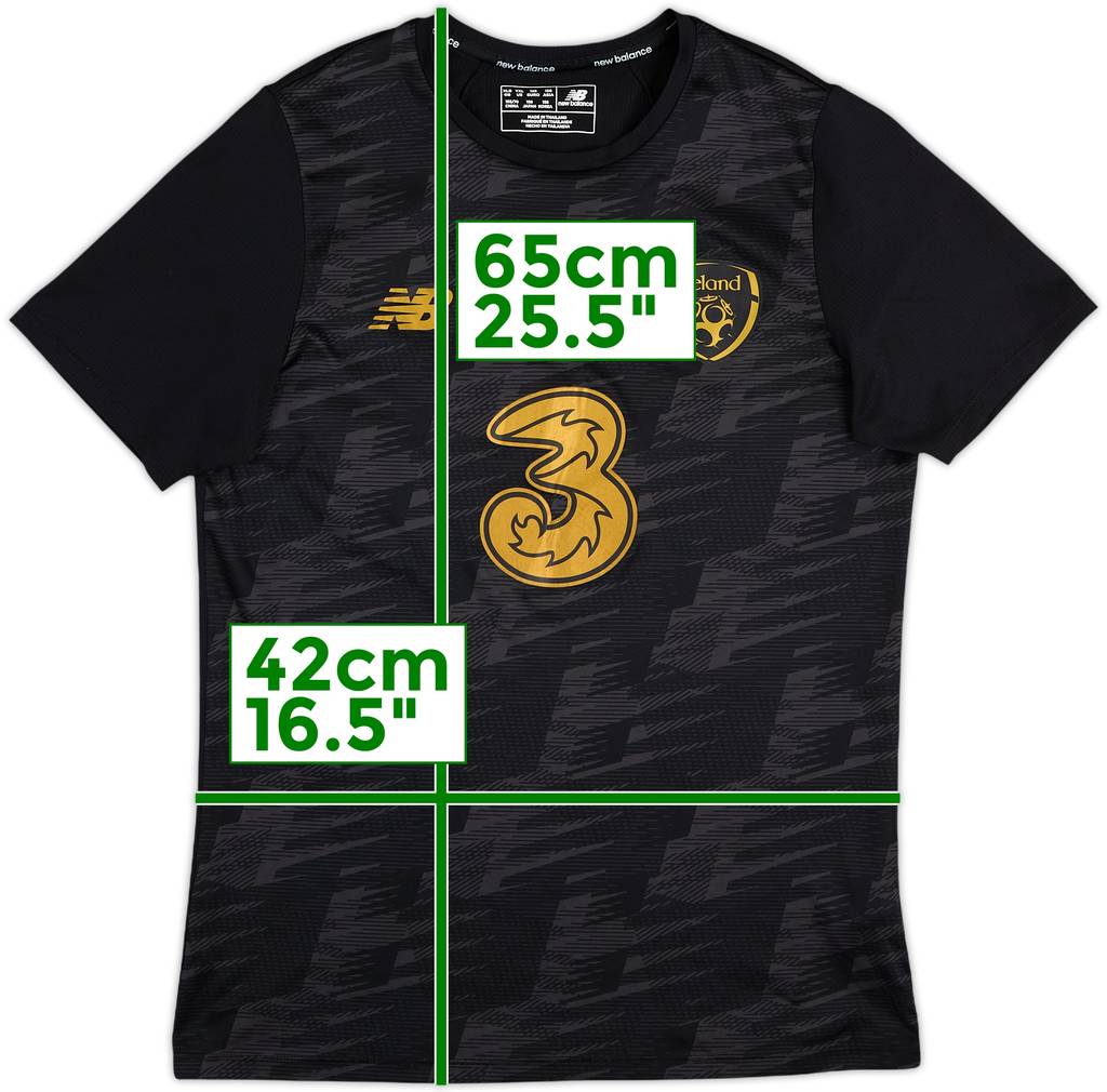 2019-20 Ireland New Balance Training Shirt - 9/10 - (XL.Boys)