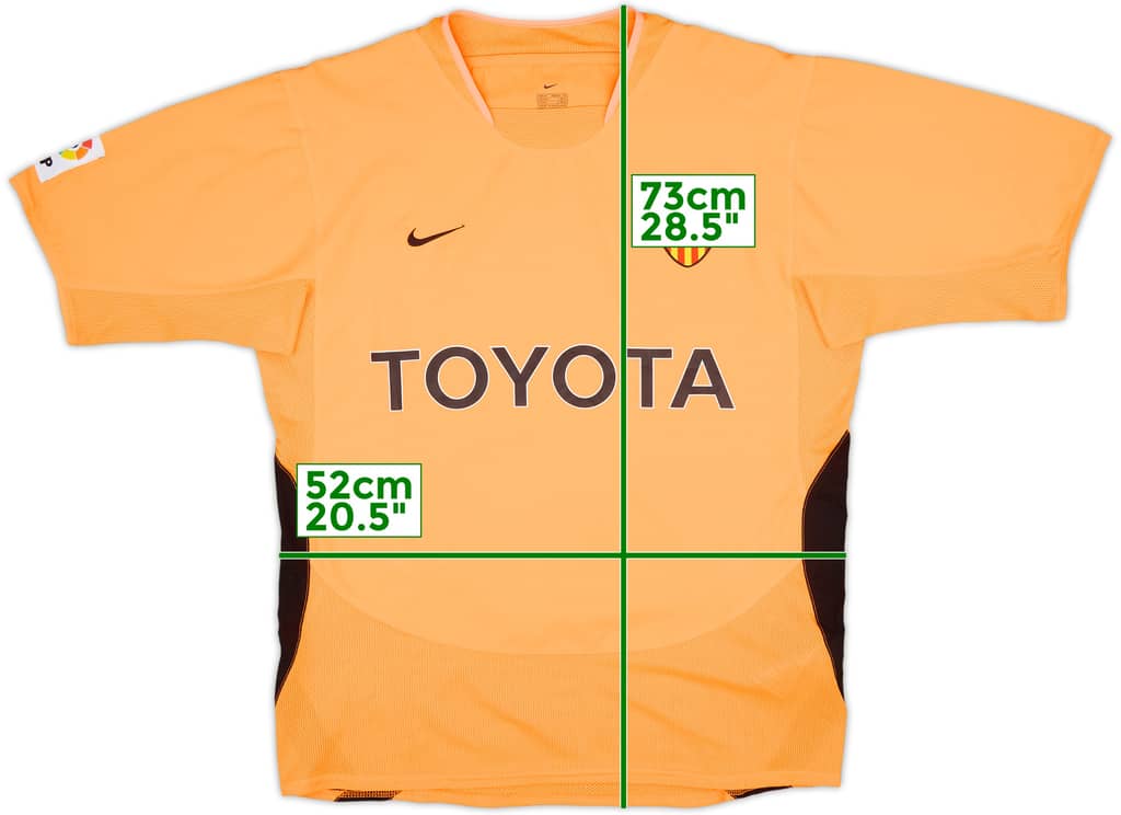 2003-04 Valencia Away Shirt - 10/10 - (M)