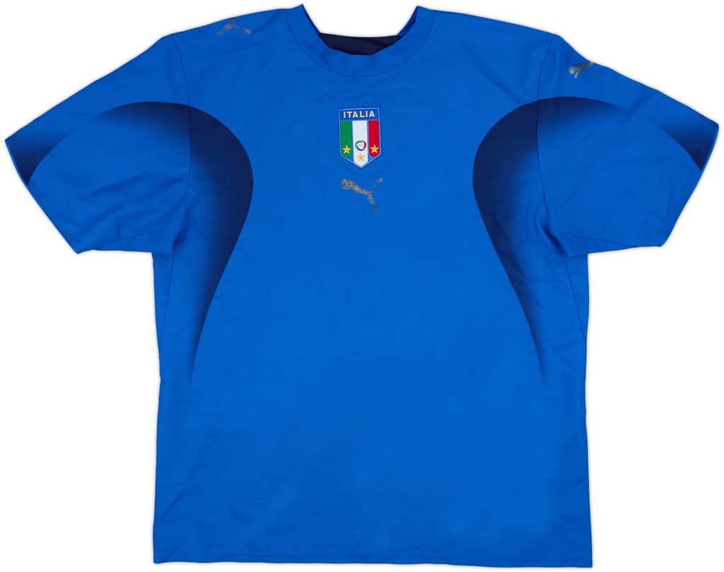 2006 Italy Home Shirt - 4/10 - (L)