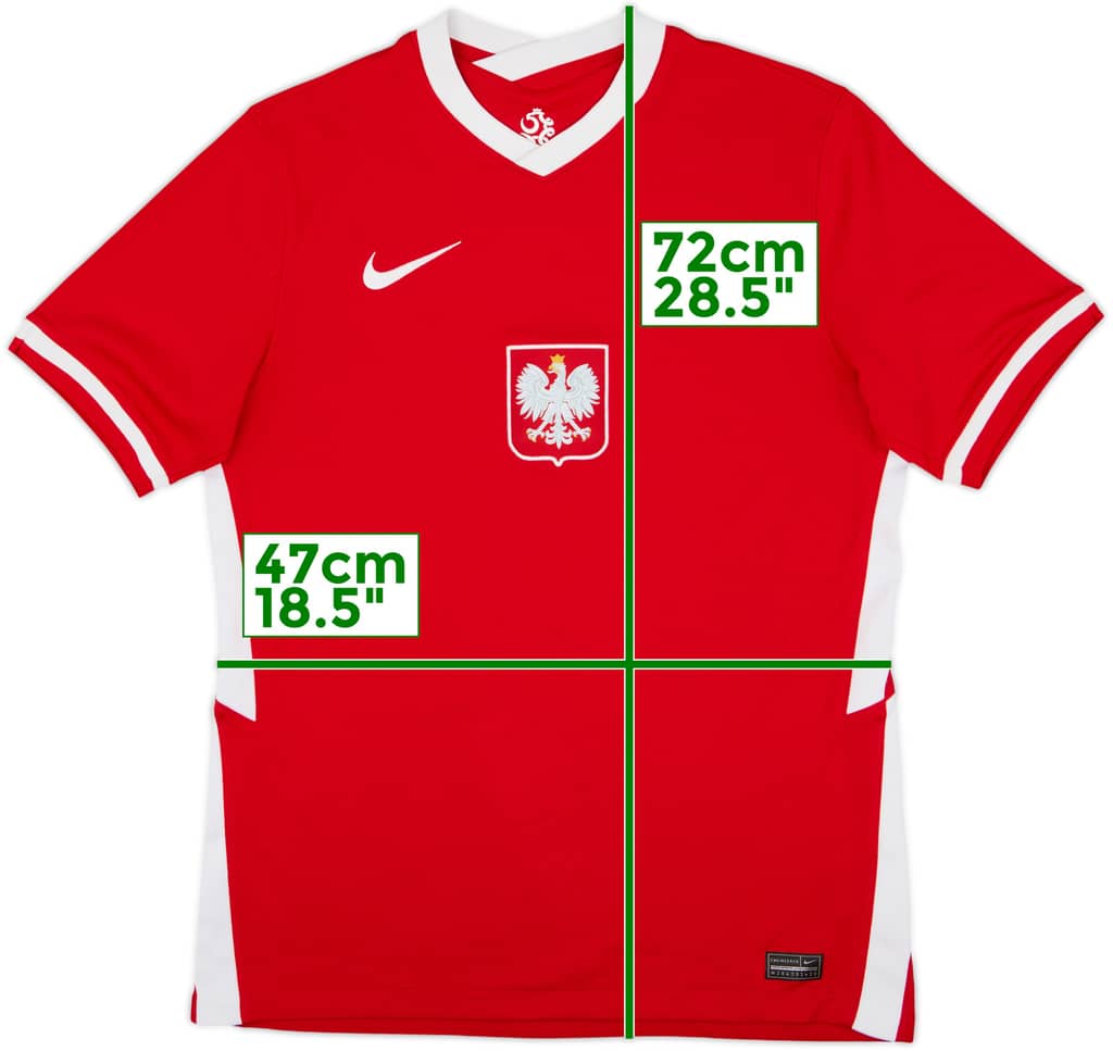 2020-21 Poland Away Shirt - 5/10 - (M)