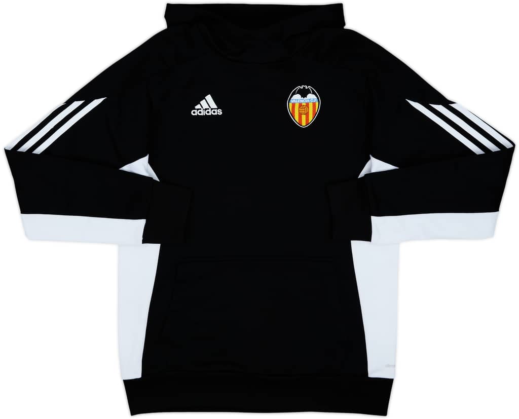 2017-18 Valencia adidas Hooded Top - 6/10 - (S)