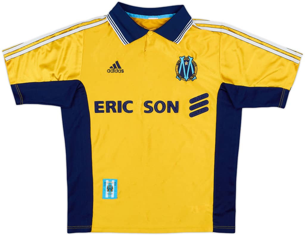 1998-99 Olympique Marseille Third Shirt - 4/10 - (XL.Boys)