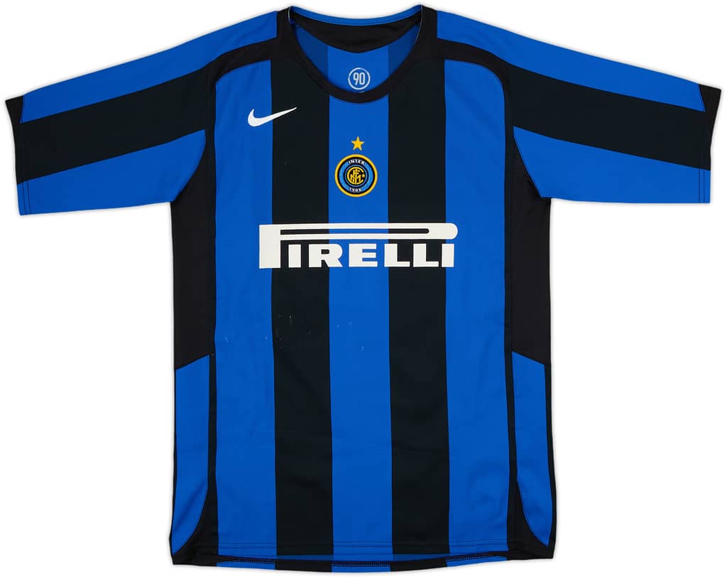 2005-06 Inter Milan Home Shirt - 7/10 - (XL.Boys)