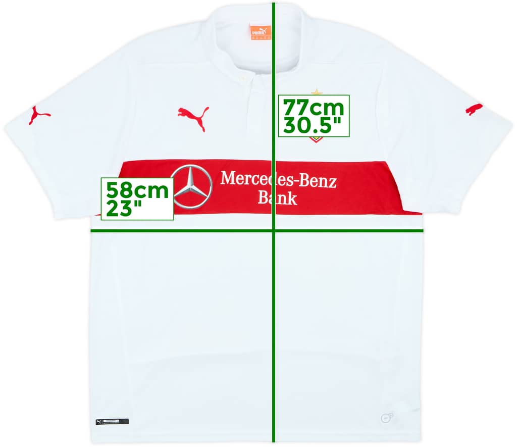 2014-15 Stuttgart Home Shirt - 9/10 - (XL)