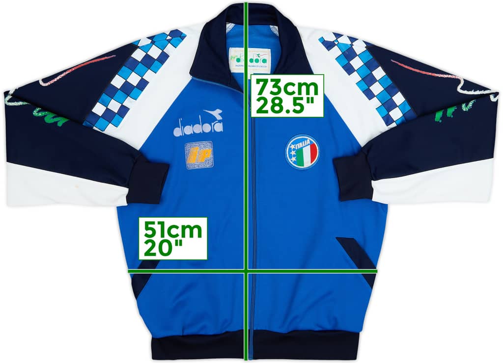 1990 Italy Diadora Track Jacket - 6/10 - (L)