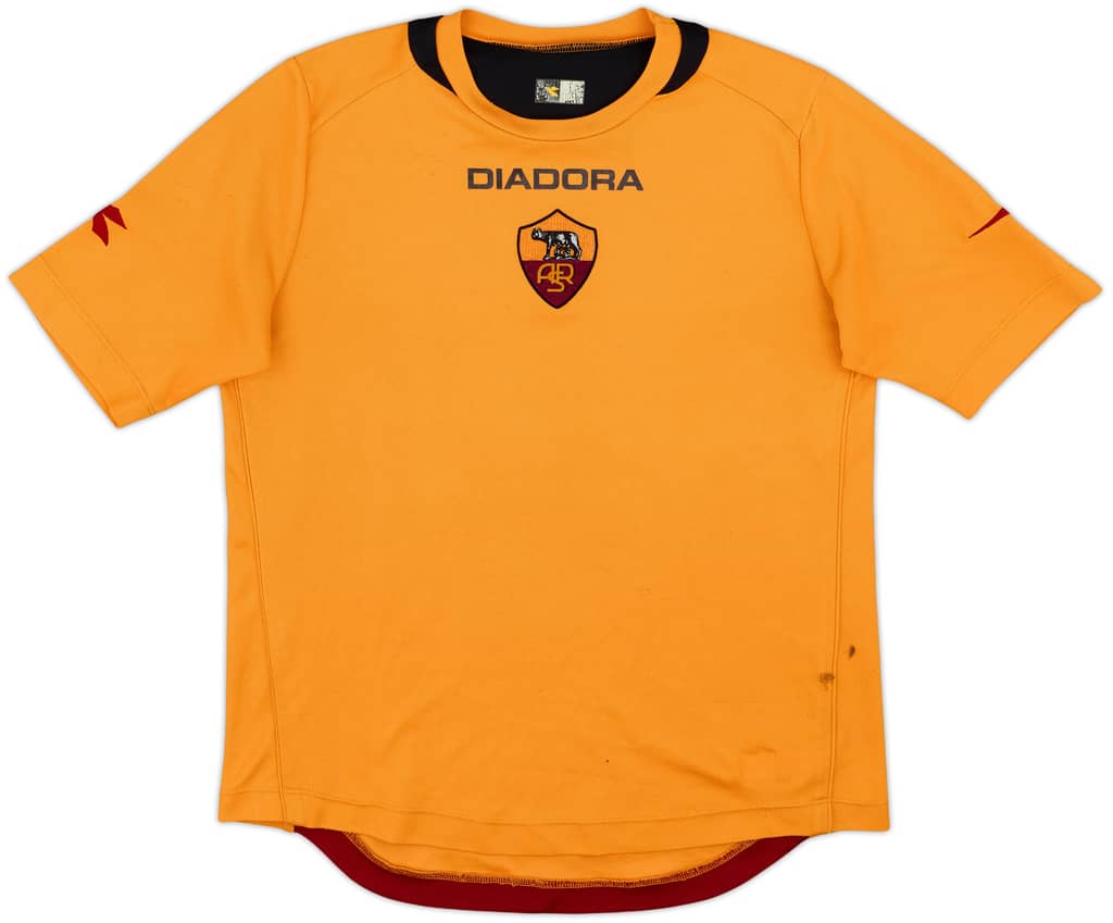 2003-04 Roma Diadora Training Shirt - 5/10 - (M)