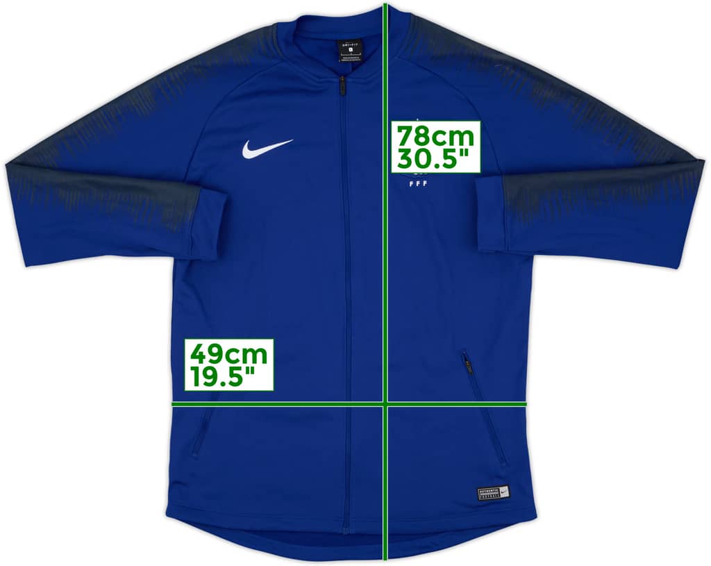 2018-19 France Nike Track Jacket - 10/10 - (L)