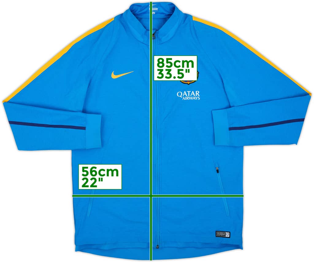 2015-16 Barcelona Nike Track Jacket - 8/10 - (L)