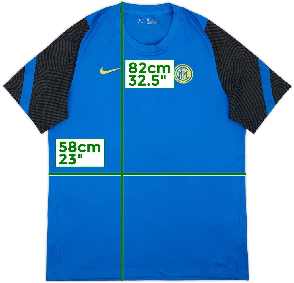 2020-21 Inter Milan Nike Training Shirt - 9/10 - (XL)