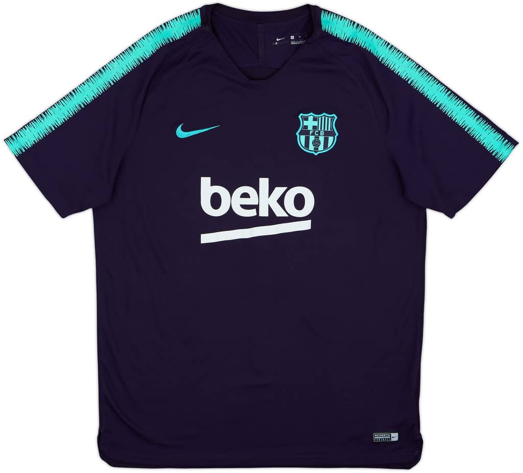 2018-19 Barcelona Nike Training Shirt - 9/10 - (XL)