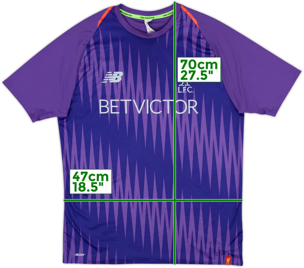 2018-19 Liverpool New Balance Training Shirt - 10/10 - (M)