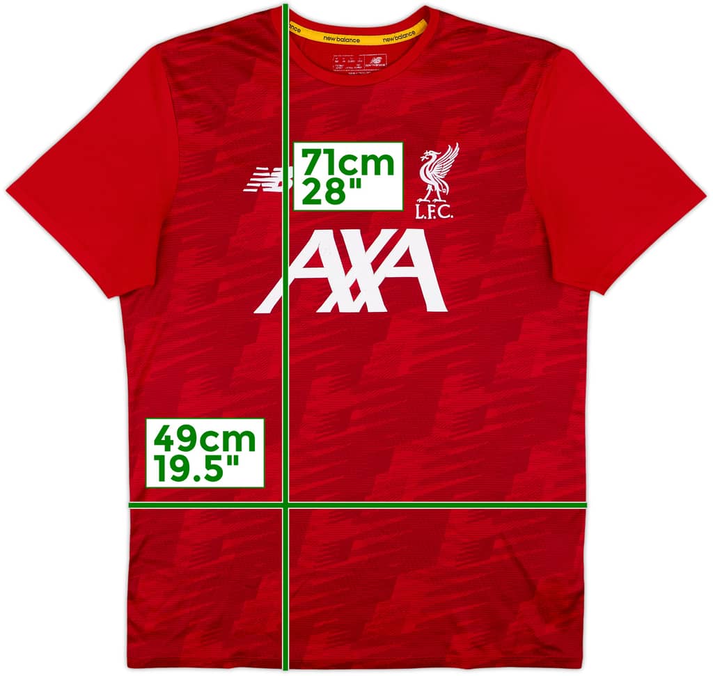2019-20 Liverpool New Balance Training Shirt - 6/10 - (M)
