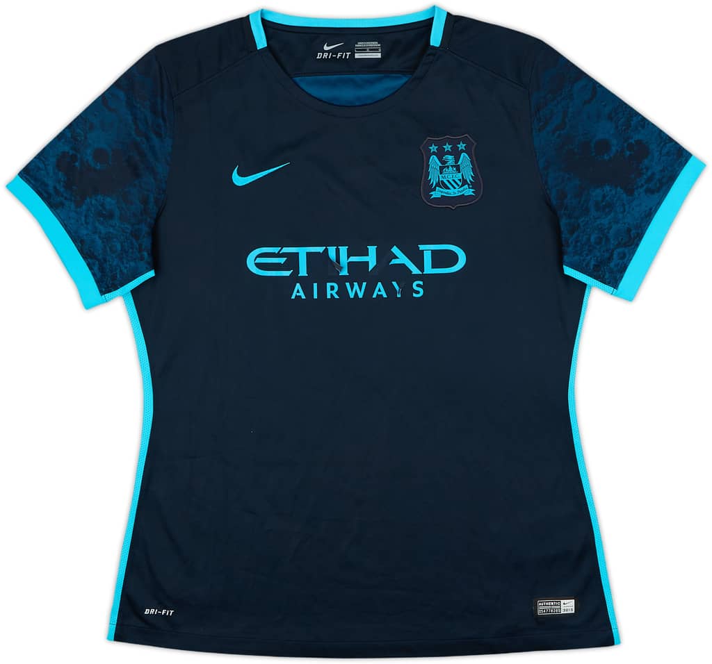 2015-16 Manchester City Away Shirt - 5/10 - (Women's L)