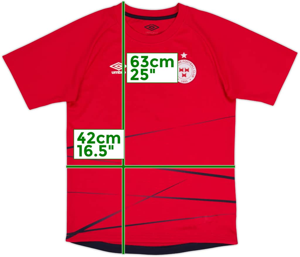 2019 Shelbourne Umbro Training Shirt - 9/10 - (L.Boys)